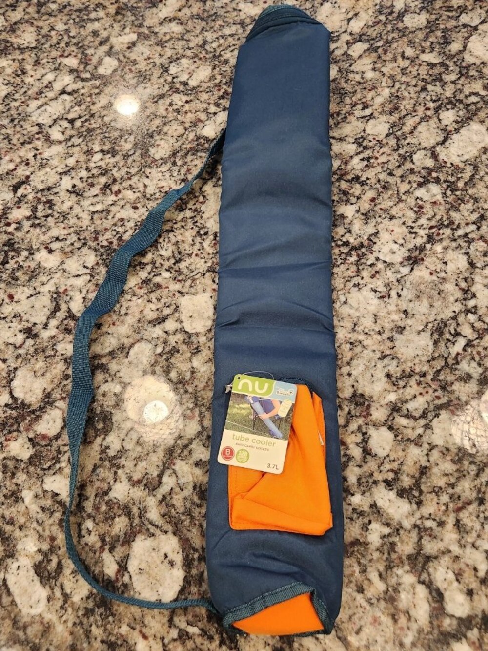 Blue Avocado 6 Can Tube Cooler by Easy Carry Beer Boozy Bud Busch Guiness Miller
